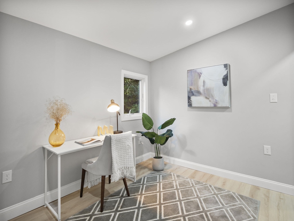 21 Webster Street Andover, MA 01810 - Photo 14 of 24 a living room with furniture and a potted plant
