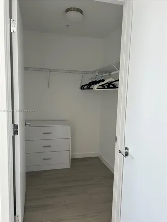 a view of walk in closet