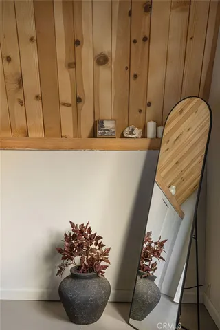 a view of balcony with furniture