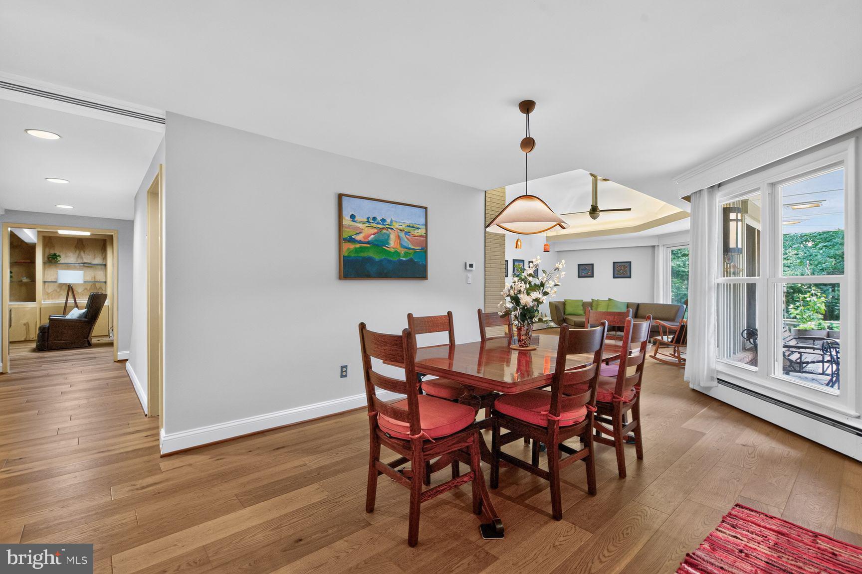 1118 Orchard Way Silver Spring, MD 20904 - Photo 22 of 56 Dining room leading to kitchen and living room