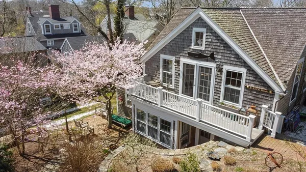a balcony with an outdoor space
