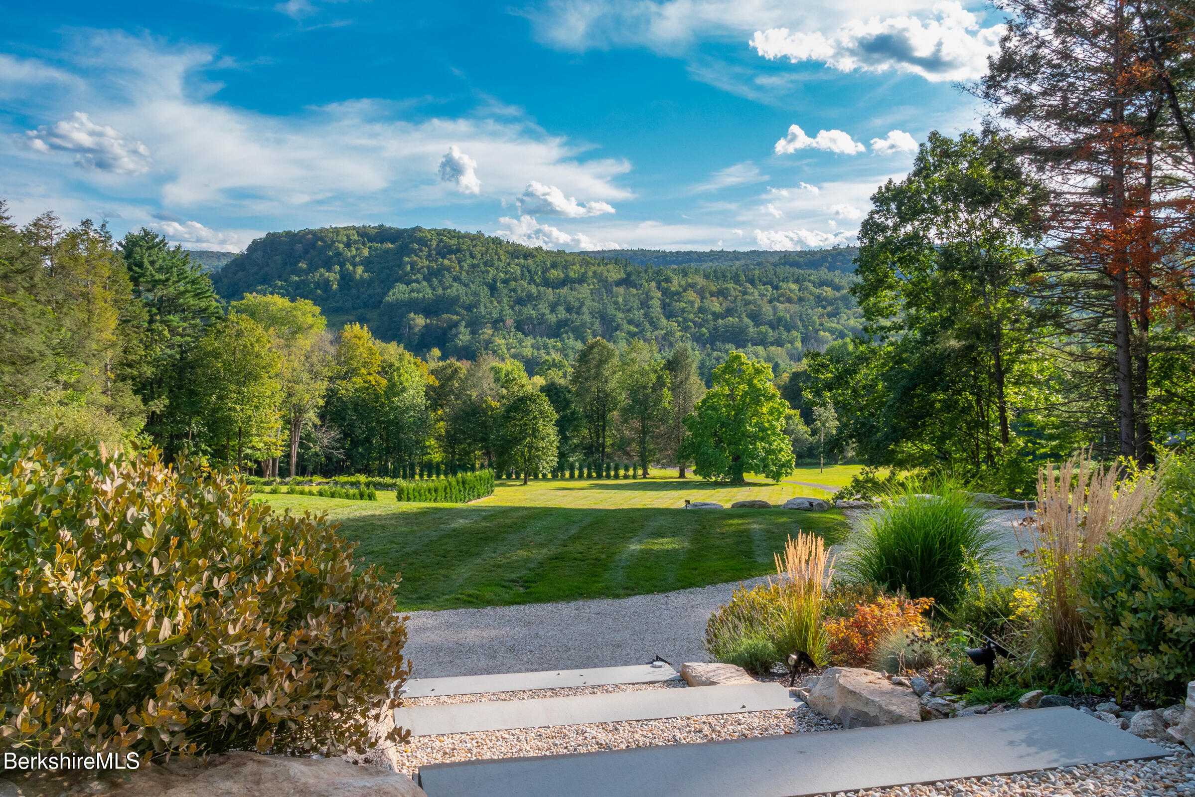 8 Webster Road Tyringham, MA 01264 - Photo 6 of 52 a view of a garden with an outdoor space