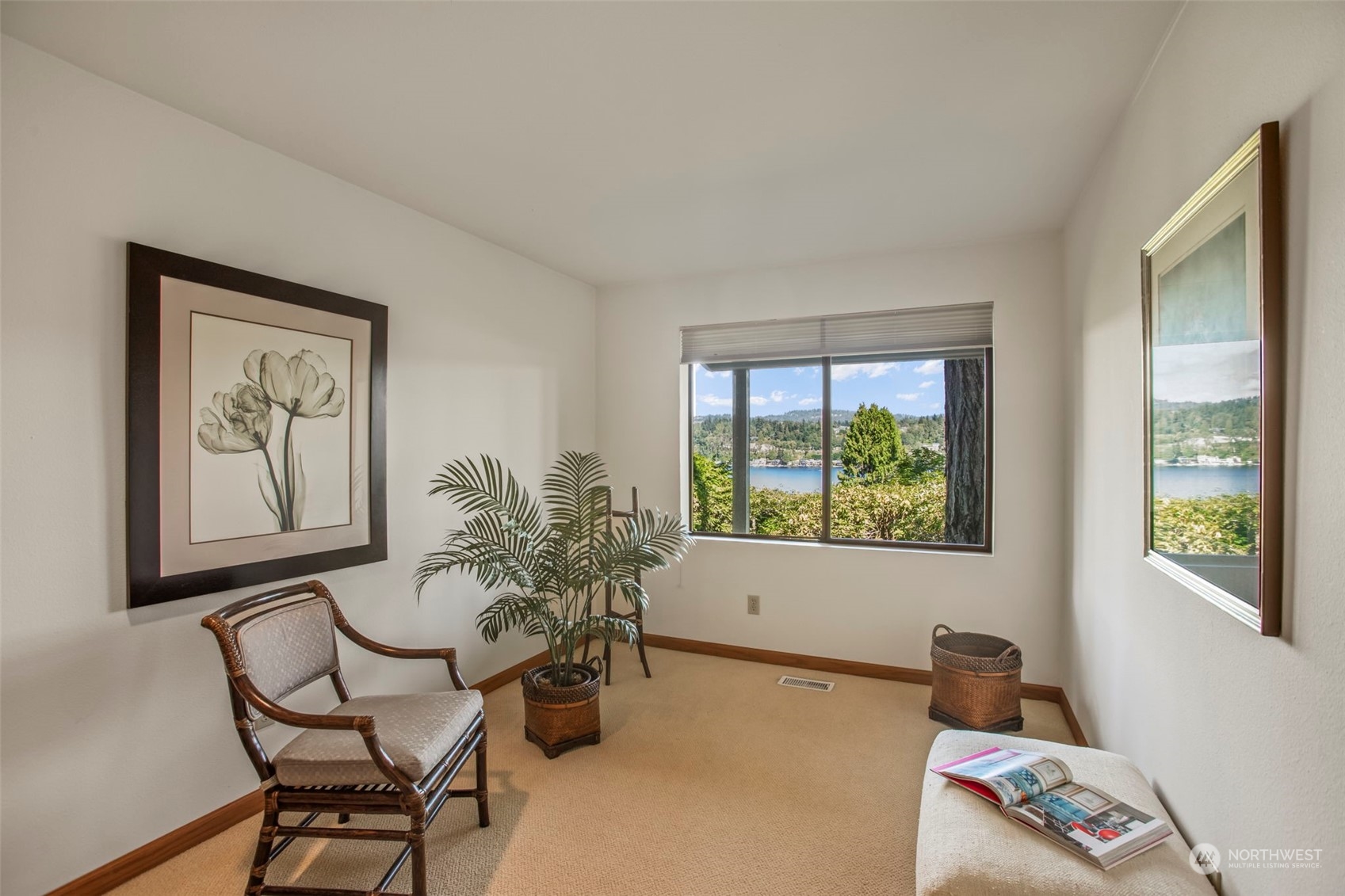 6244 East Mercer Way Mercer Island, WA 98040 - Photo 31 of 40 a living room with furniture and a window