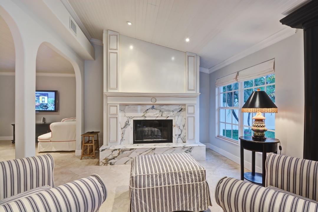1131 Southwest 20th Street Boca Raton, FL 33486 - Photo 14 of 42 Beautiful Florida Room with Fireplace