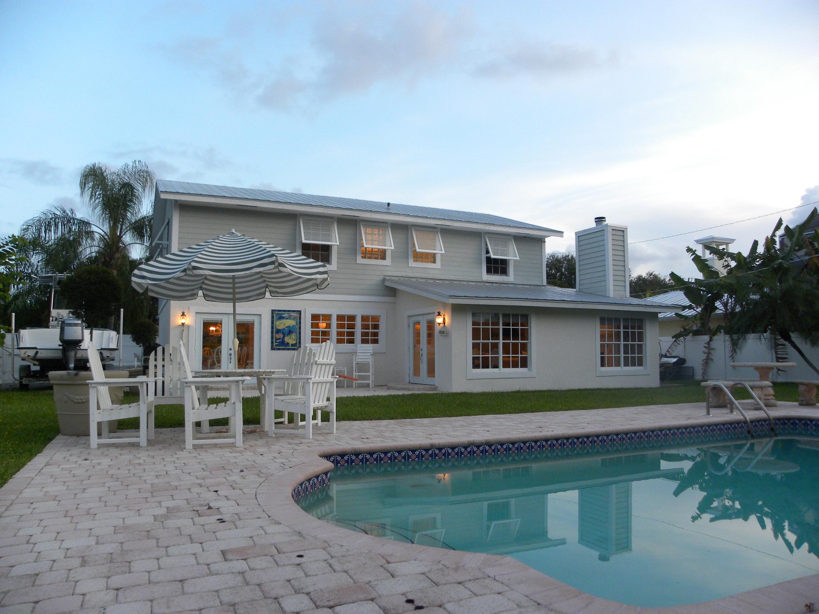 1131 Southwest 20th Street Boca Raton, FL 33486 - Photo 27 of 42 Saltwater Pool & Paver Patio
