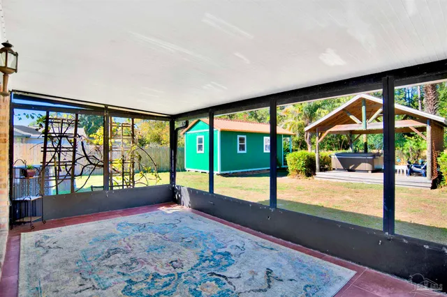 a view of an entryway