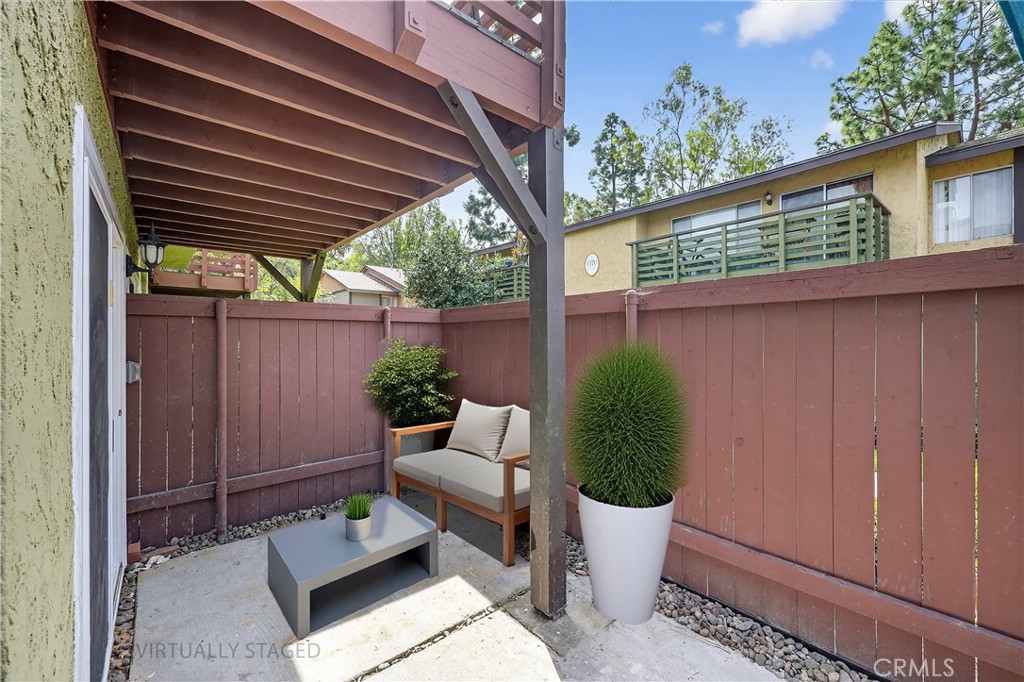 1470 West Lambert Road, Unit 263 La Habra, CA 90631 - Photo 23 of 35 Patio Virtually Staged