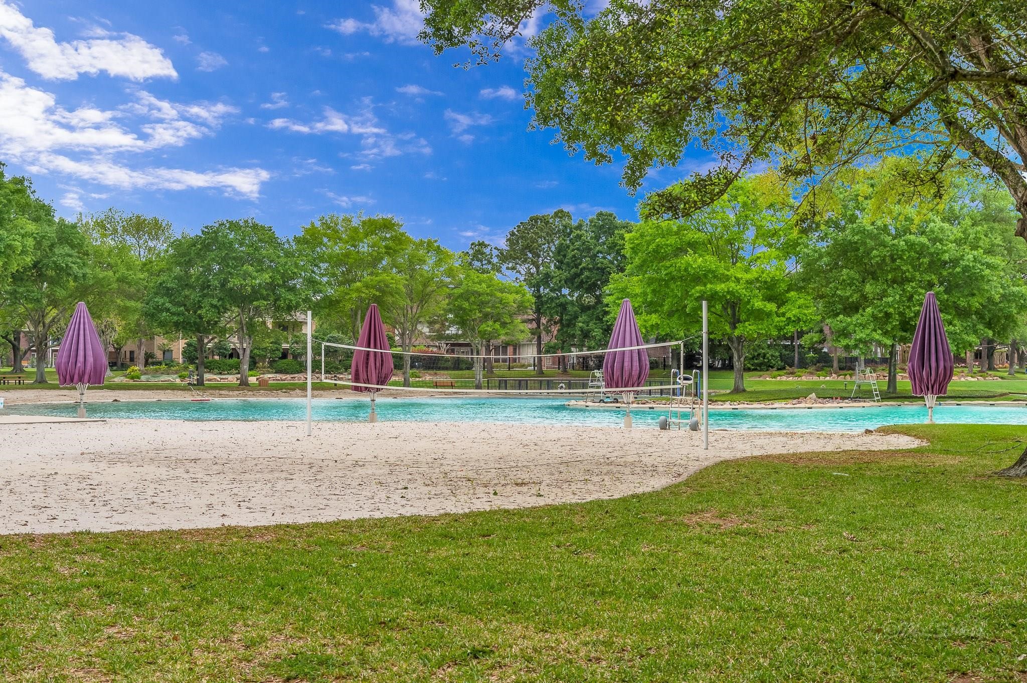 26422 Red Cliff Ridge Katy, TX 77494 - Photo 35 of 40 One of the Cinco Ranch pools you can use, with the sandy beach!