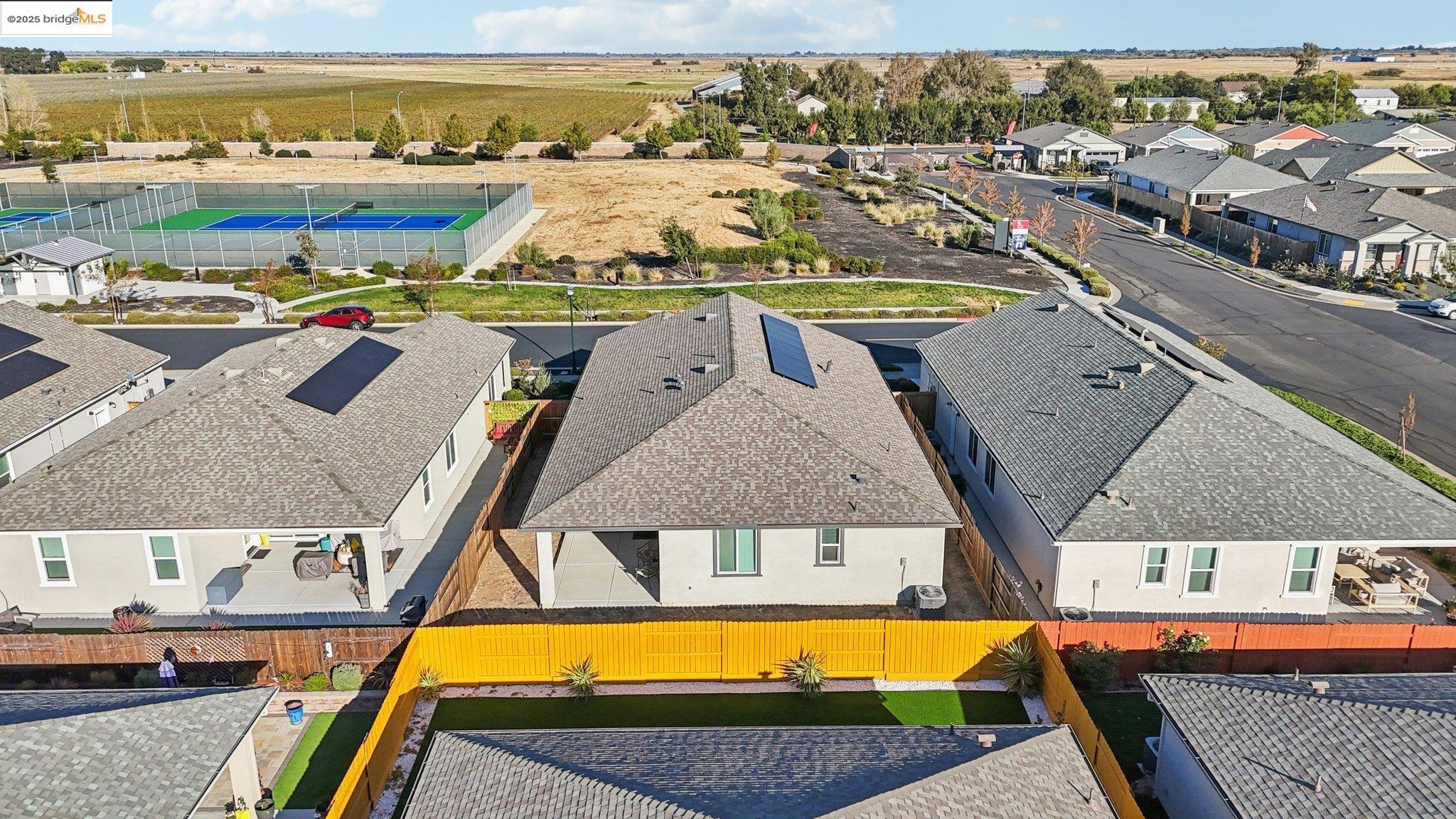 2119 Revival Lane Rio Vista, CA 94571 - Photo 38 of 44 an aerial view of a house with a swimming pool