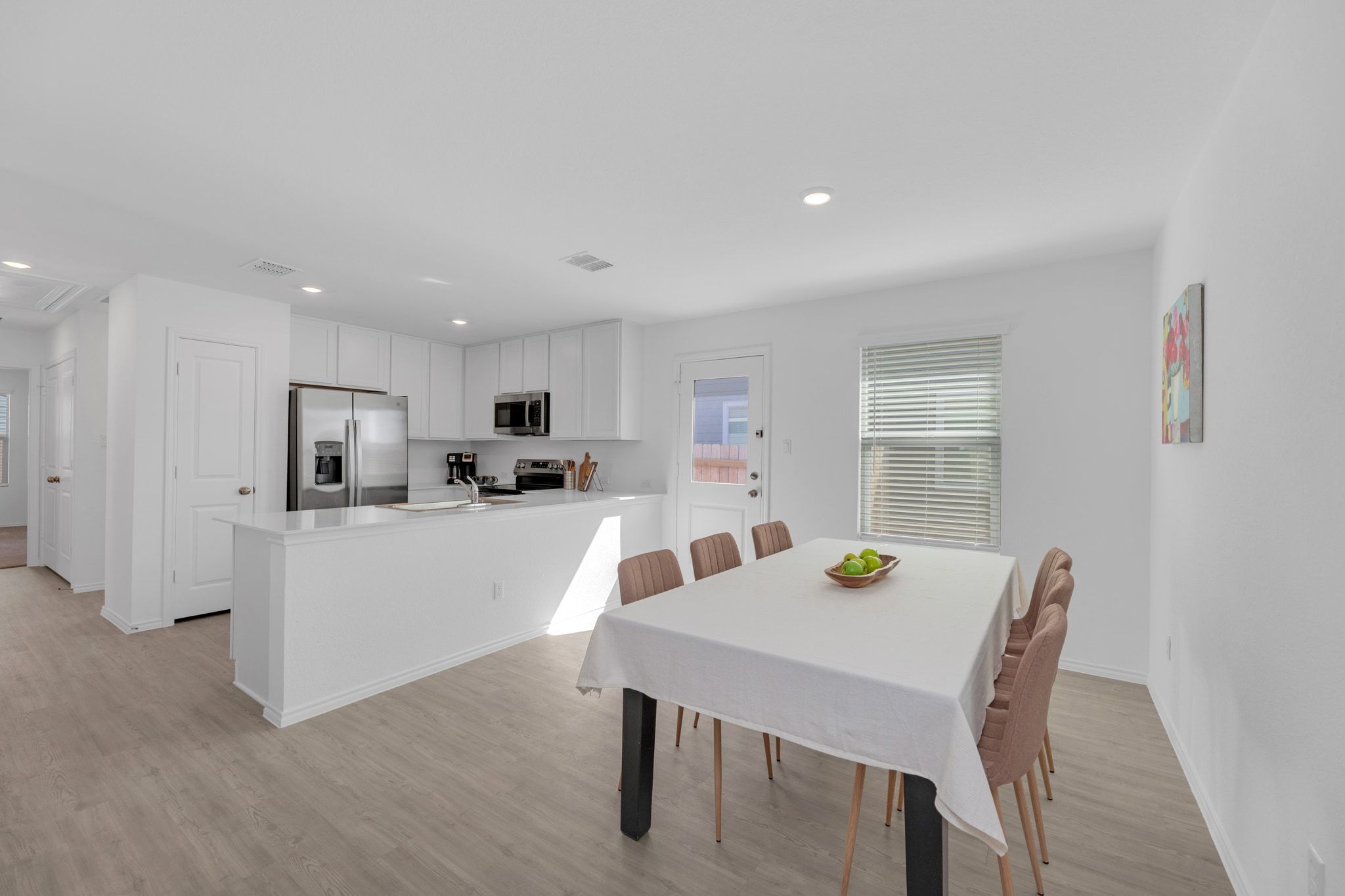 353 Marty Allen Loop Jarrell, TX 76537 - Photo 6 of 34 a view of a dining room with furniture and a window