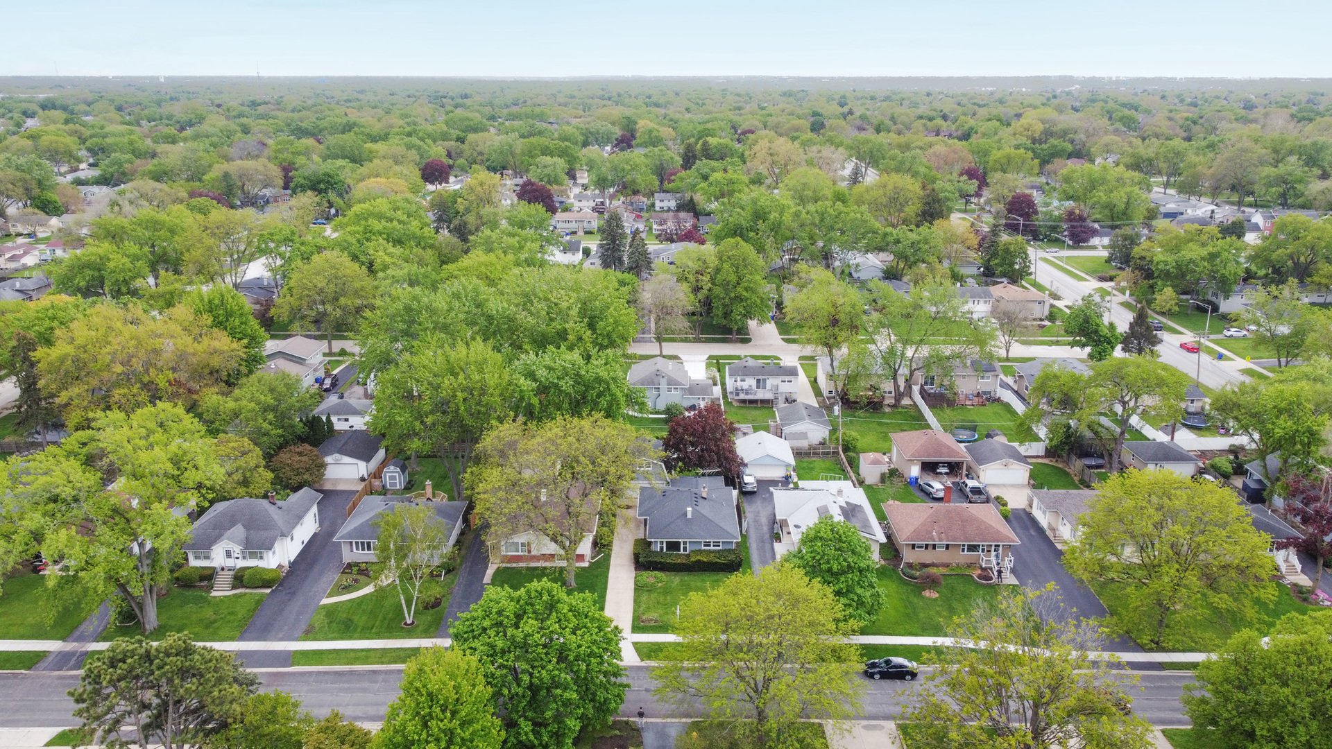 1020 Pershing Avenue Wheaton, IL 60189 - Photo 31 of 33 an aerial view of house with yard