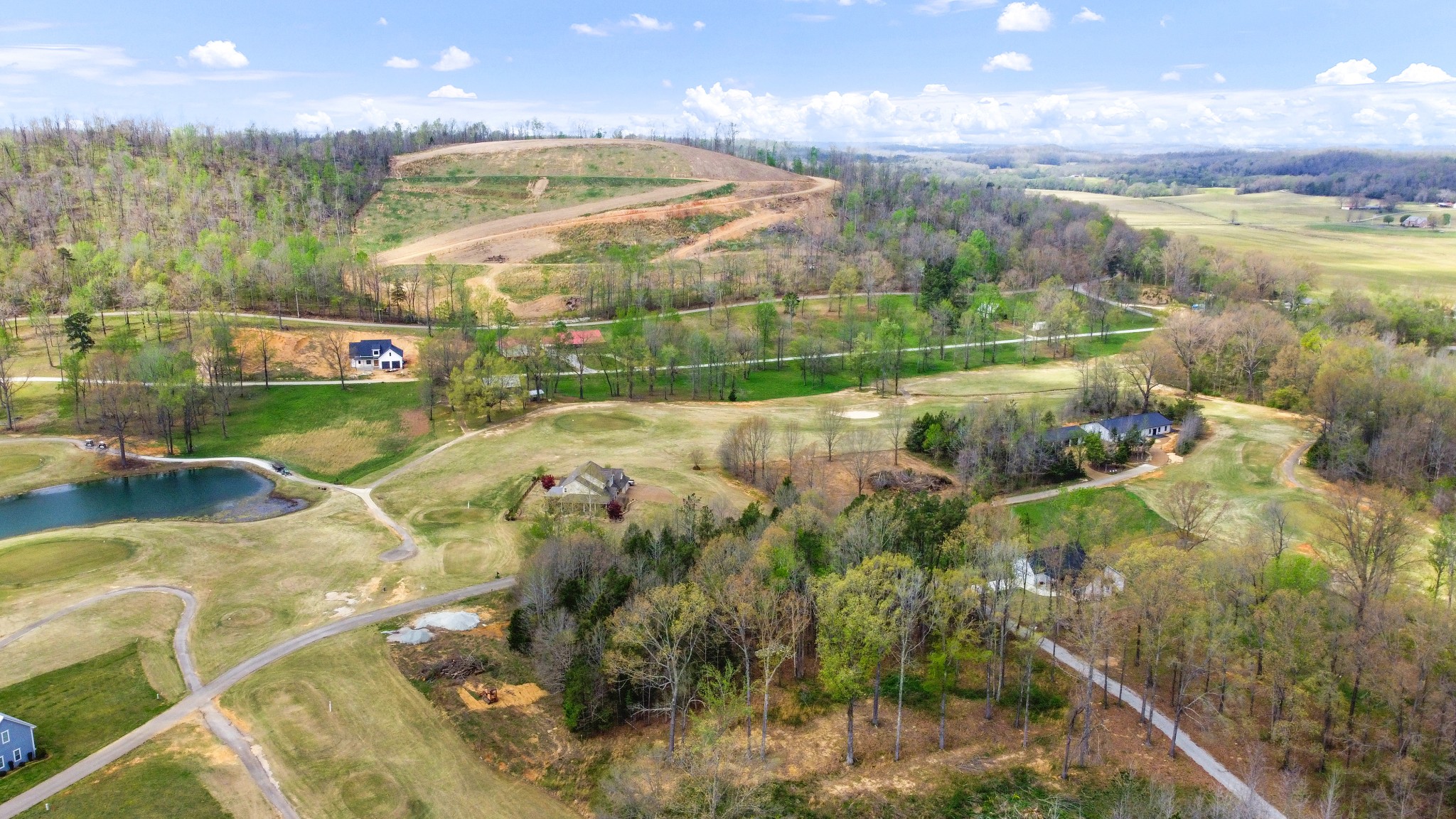 0 Golfview Lane Decaturville, TN 38329 - Photo 5 of 10 a view of a lake and a yard from a balcony