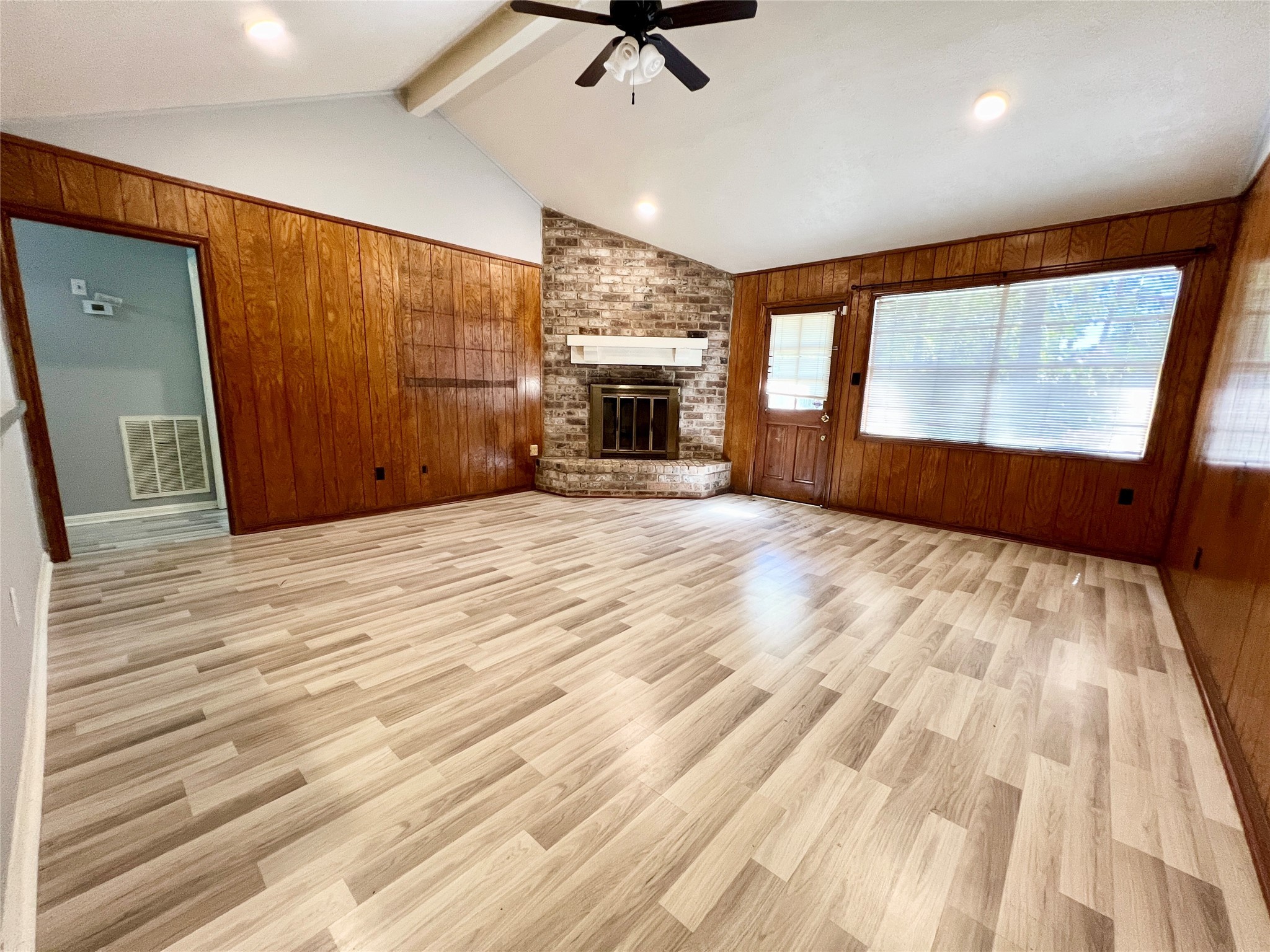 422 Gamewood Drive Spring, TX 77386 - Photo 5 of 26 wooden floor in an empty room with a window