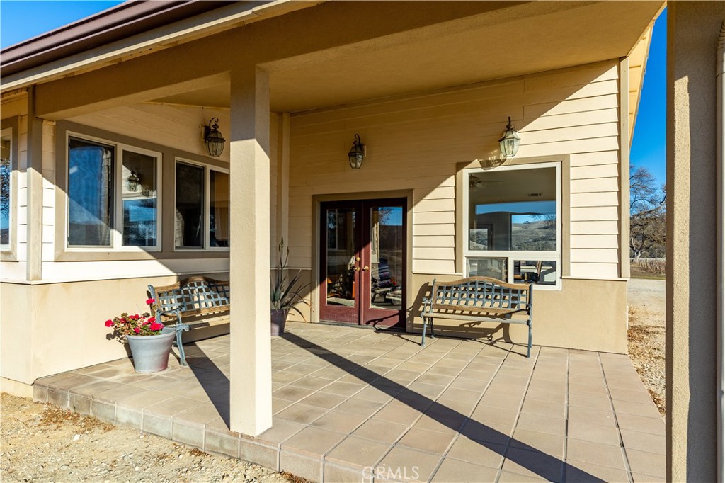 75751 Indian Valley Road San Miguel, CA 93451 - Photo 26 of 60 a view of front door of house with outdoor seating
