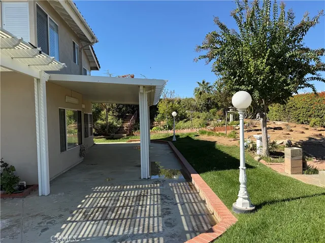 a view of a house with a porch