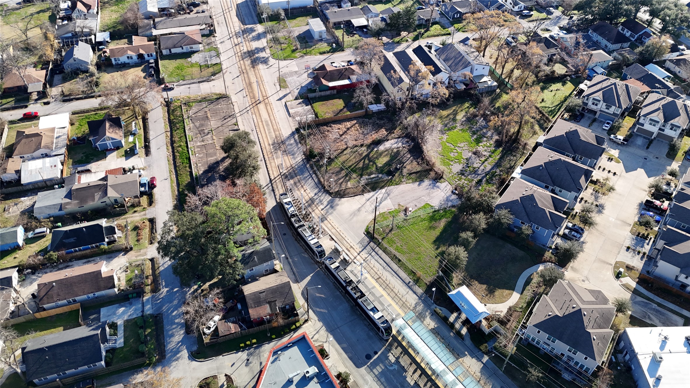 4701 Fulton Street Houston, TX 77009 - Photo 12 of 16 an aerial view of residential houses with outdoor space