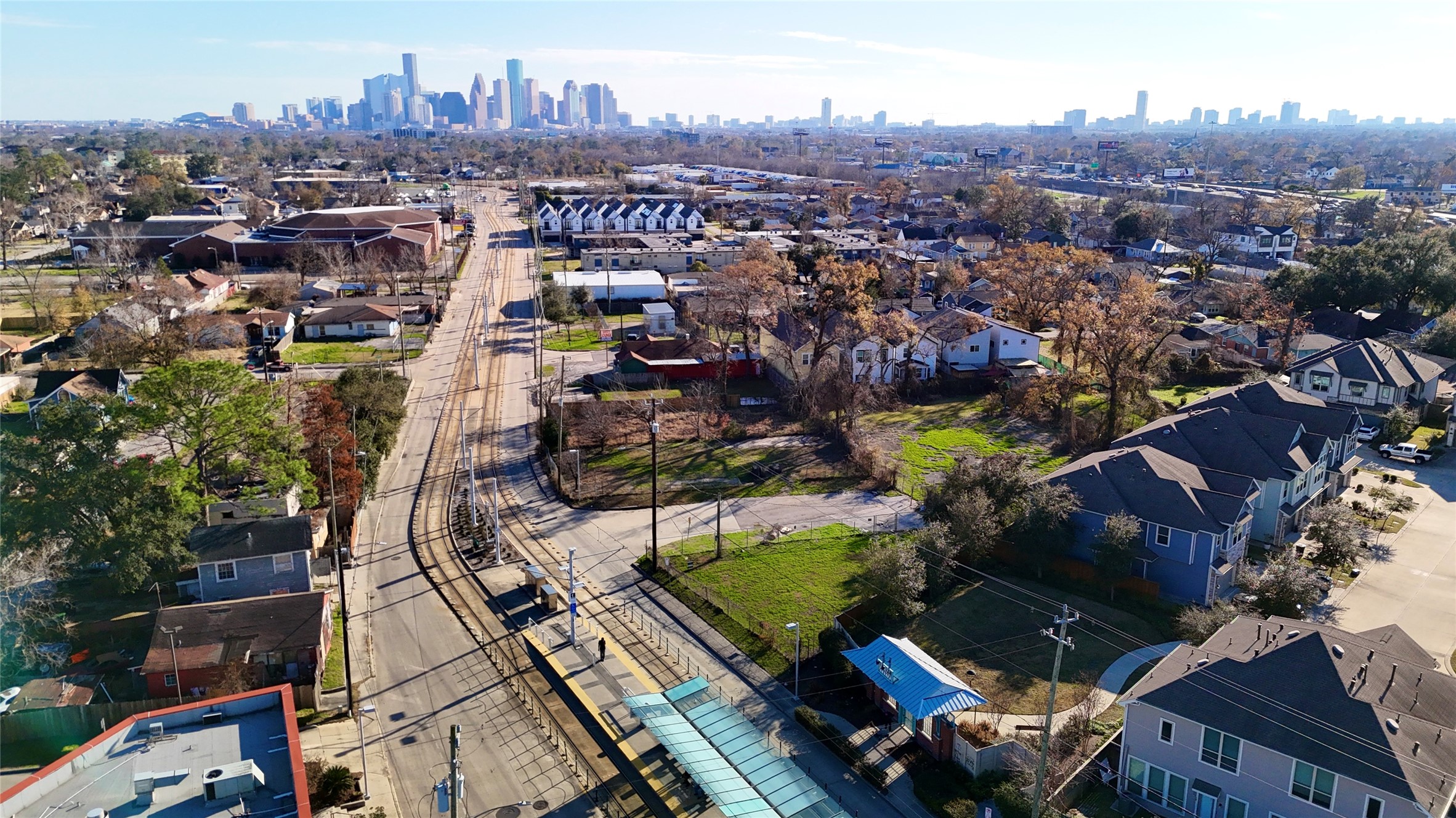 4701 Fulton Street Houston, TX 77009 - Photo 2 of 16 an aerial view of a city