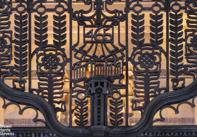 a view of an entrance