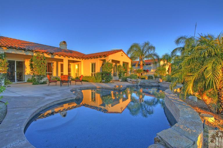 352 Loch Lomond Road Rancho Mirage, CA 92270 - Photo 2 of 25 a view of a swimming pool with an outdoor seating