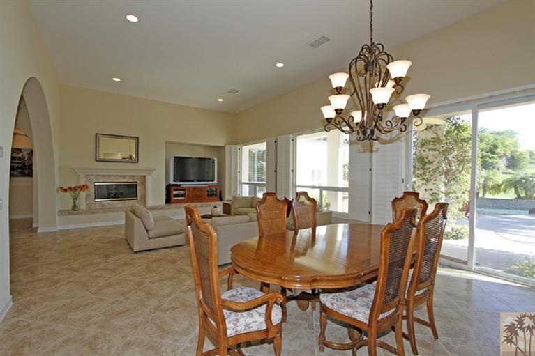352 Loch Lomond Road Rancho Mirage, CA 92270 - Photo 9 of 25 a view of a dining room with furniture window and outside view