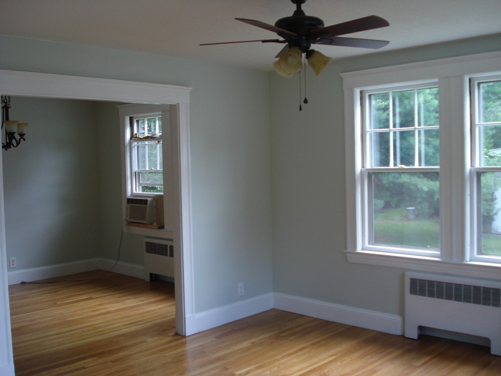 17 Willow Street Wellesley, MA 02481 - Photo 6 of 12 an empty room with windows and fan