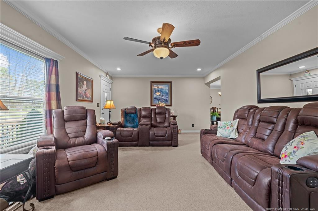 4194 Abattoir Road Angier, NC 27501 - Photo 33 of 50 a living room with furniture