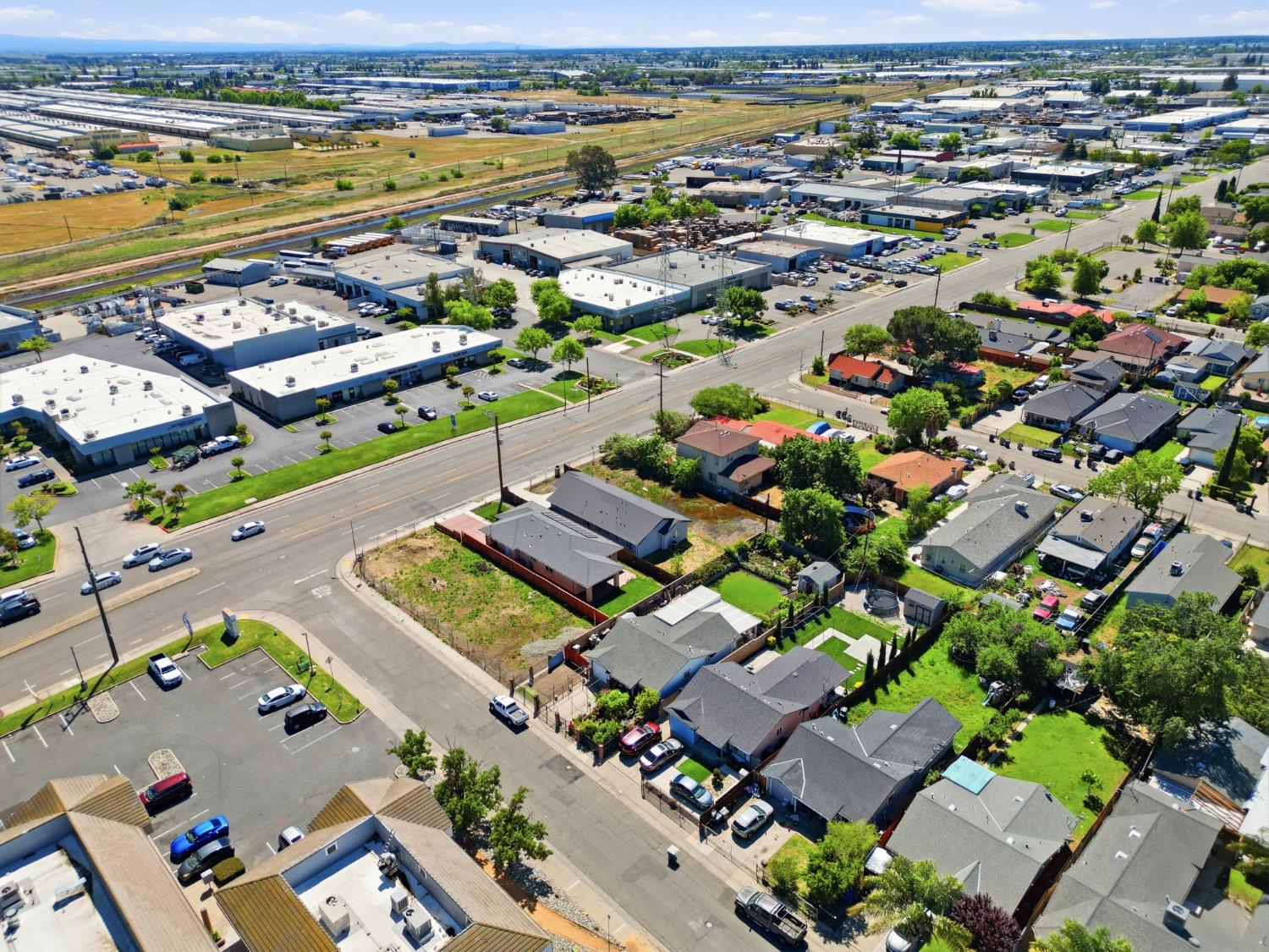 5680 Power Inn Road Sacramento, CA 95824 - Photo 42 of 48 an aerial view of residential houses with outdoor space
