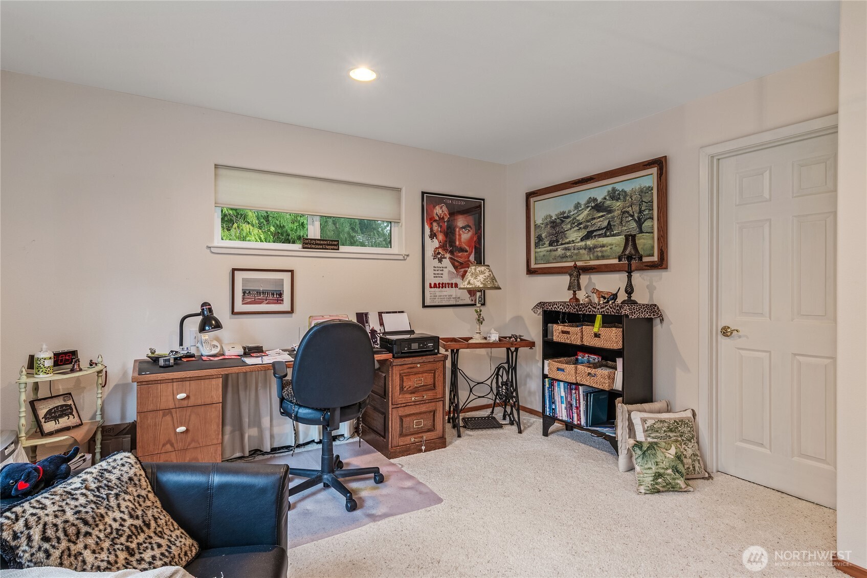 42 Nantucket Place Port Townsend, WA 98368 - Photo 22 of 33 a view of a workspace with furniture and a couch