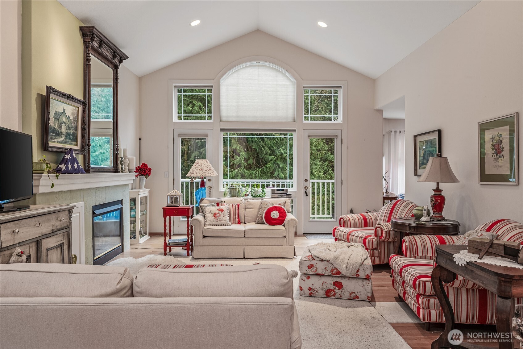 42 Nantucket Place Port Townsend, WA 98368 - Photo 3 of 33 a living room with furniture and a large window