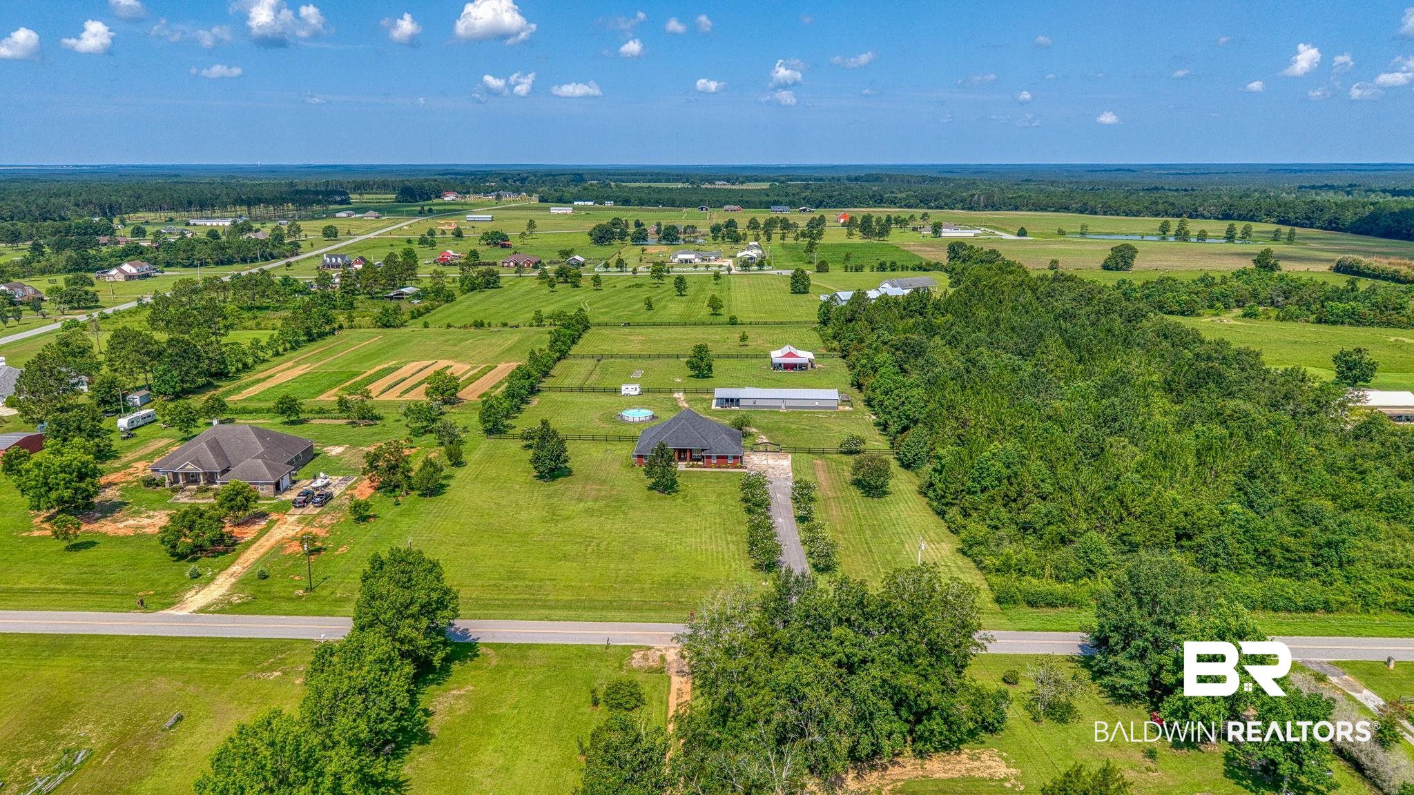 26895 C R Watson Road Robertsdale, AL 36567 - Photo 2 of 89 Aerial View
