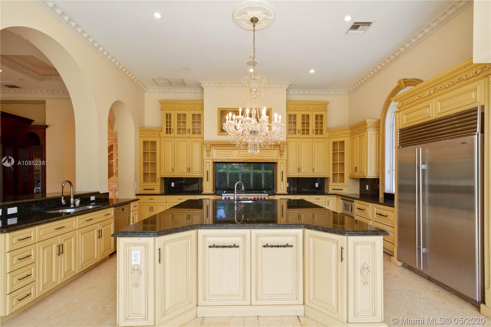 14201 Stirling Road Southwest Ranches, FL 33330 - Photo 17 of 61 Gourmet Kitchen with center island