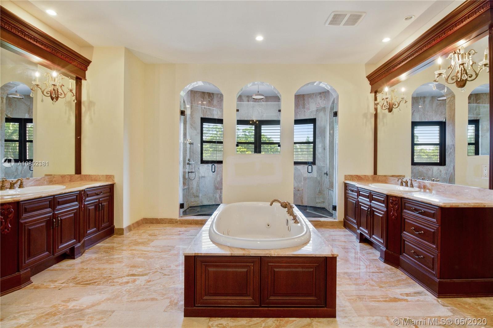 14201 Stirling Road Southwest Ranches, FL 33330 - Photo 35 of 61 Master bathroom with dual sinks