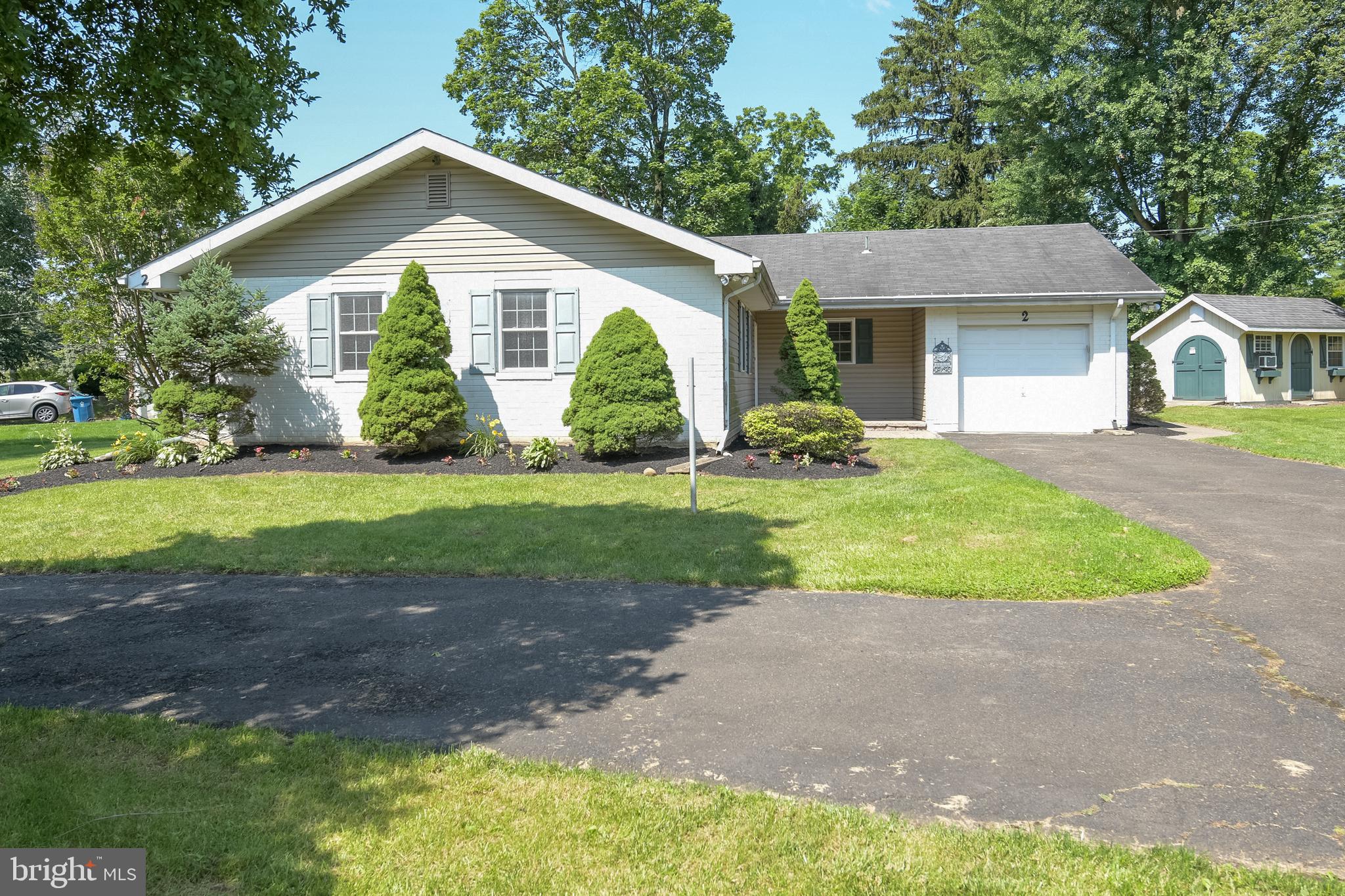 2 Broadale Road Doylestown, PA 18901 - Photo 13 of 56 a view of a yard in front view of a house
