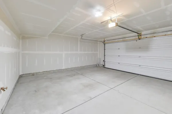 a view of a room with an empty space