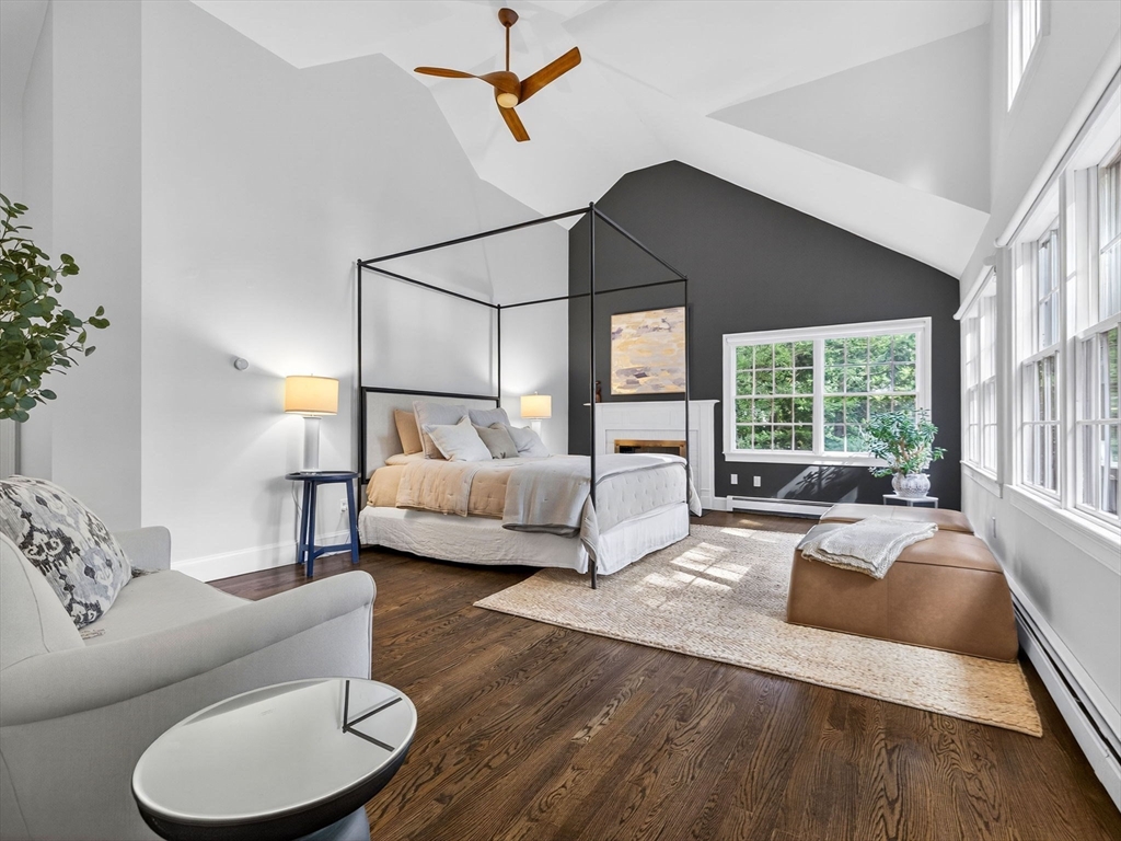 19 Marvin Road Wellesley, MA 02482 - Photo 17 of 33 a bedroom with a bed couch and a large window