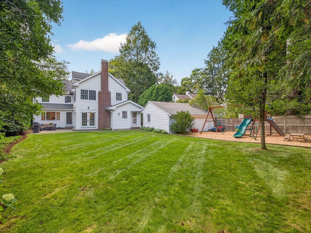 19 Marvin Road Wellesley, MA 02482 - Photo 29 of 33 a view of a house with a yard