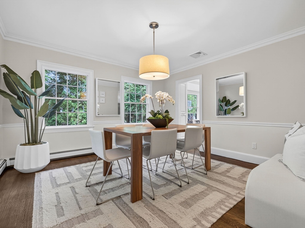 19 Marvin Road Wellesley, MA 02482 - Photo 3 of 33 a dining room with furniture and window