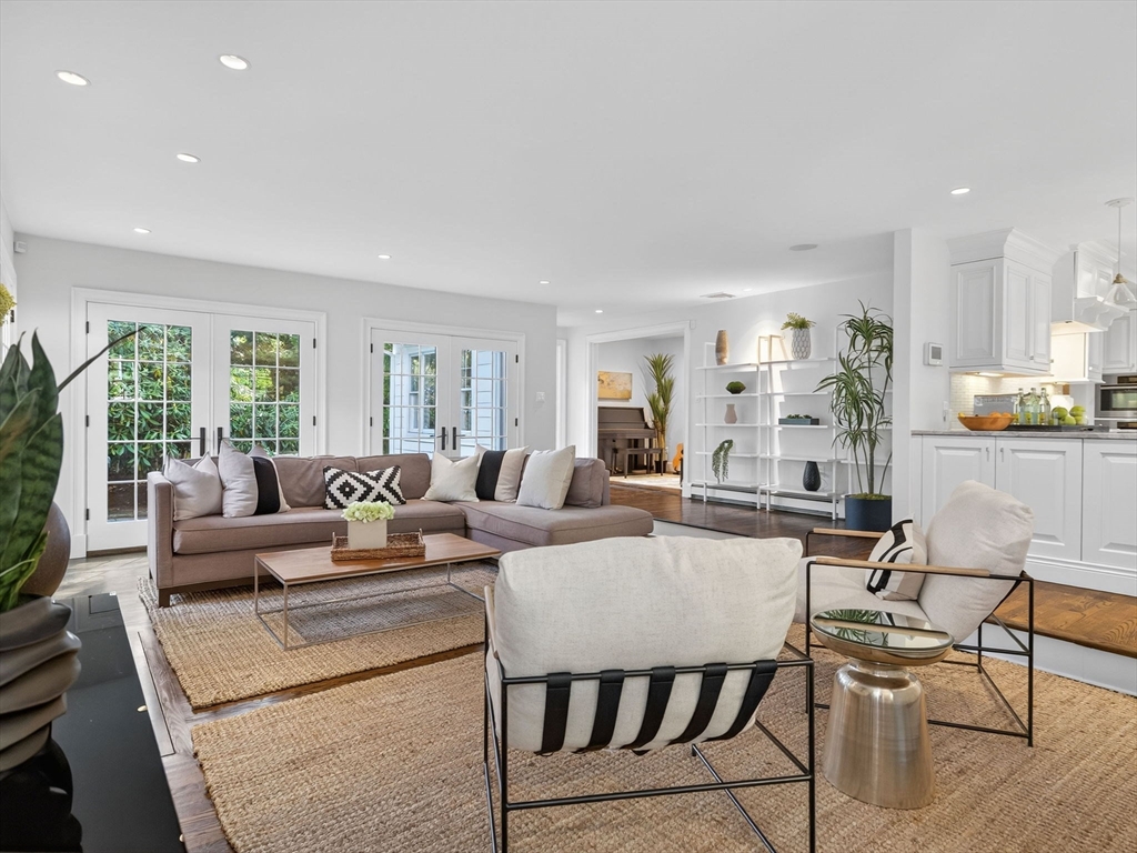 19 Marvin Road Wellesley, MA 02482 - Photo 9 of 33 a living room with furniture and a large window