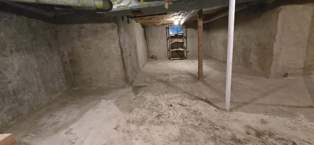 a view of empty room