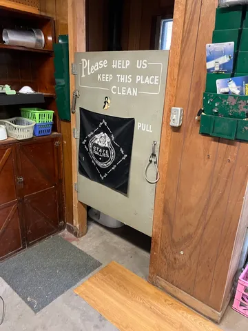 a sign that is on the side of a building