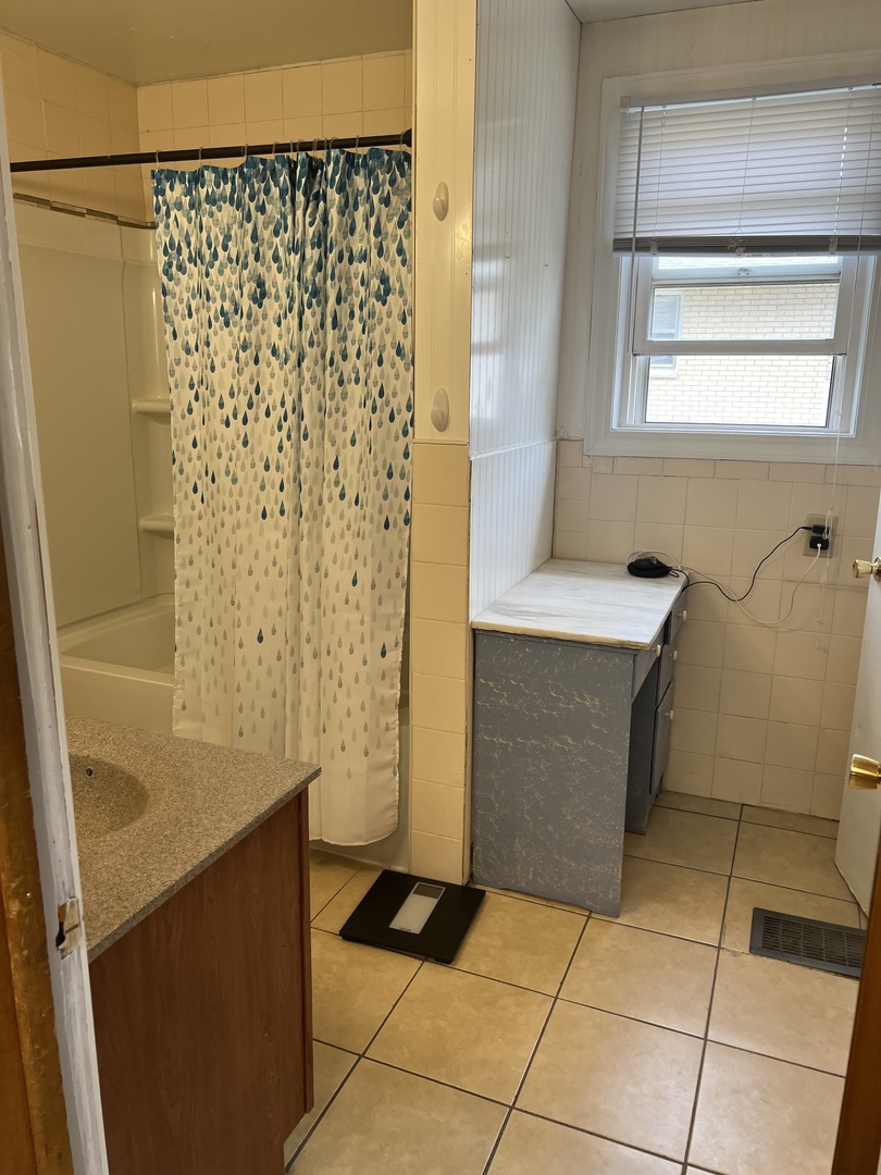 550 West Henry Street Kankakee, IL 60901 - Photo 10 of 31 a bathroom with a sink a toilet and a shower