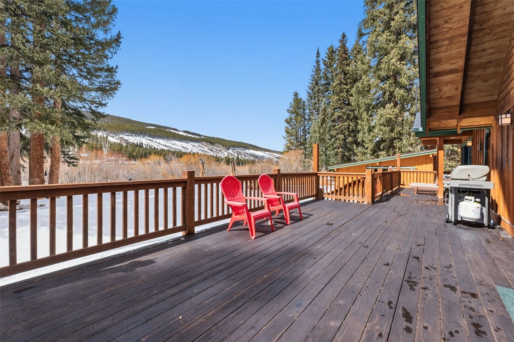 353 Blue River Road Blue River, CO 80424 - Photo 33 of 50 a view of a chairs and tables in the balcony
