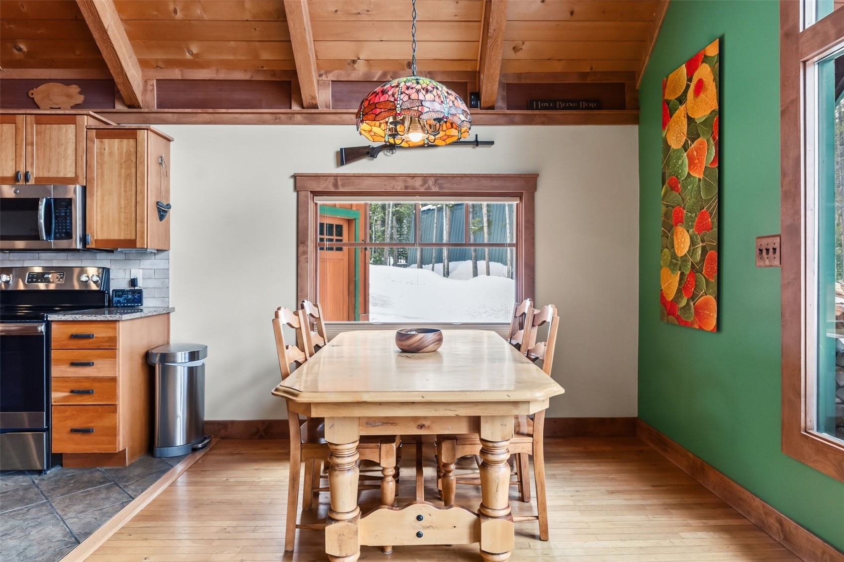 353 Blue River Road Blue River, CO 80424 - Photo 7 of 50 a dining room with furniture and window