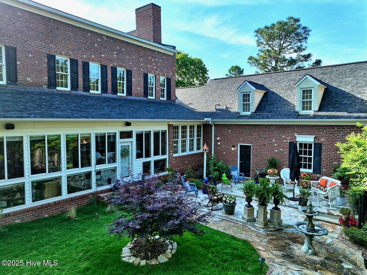 6680 Beulah Hill Church Road West End, NC 27376 - Photo 117 of 141 Sun Porch & New Stone Patio