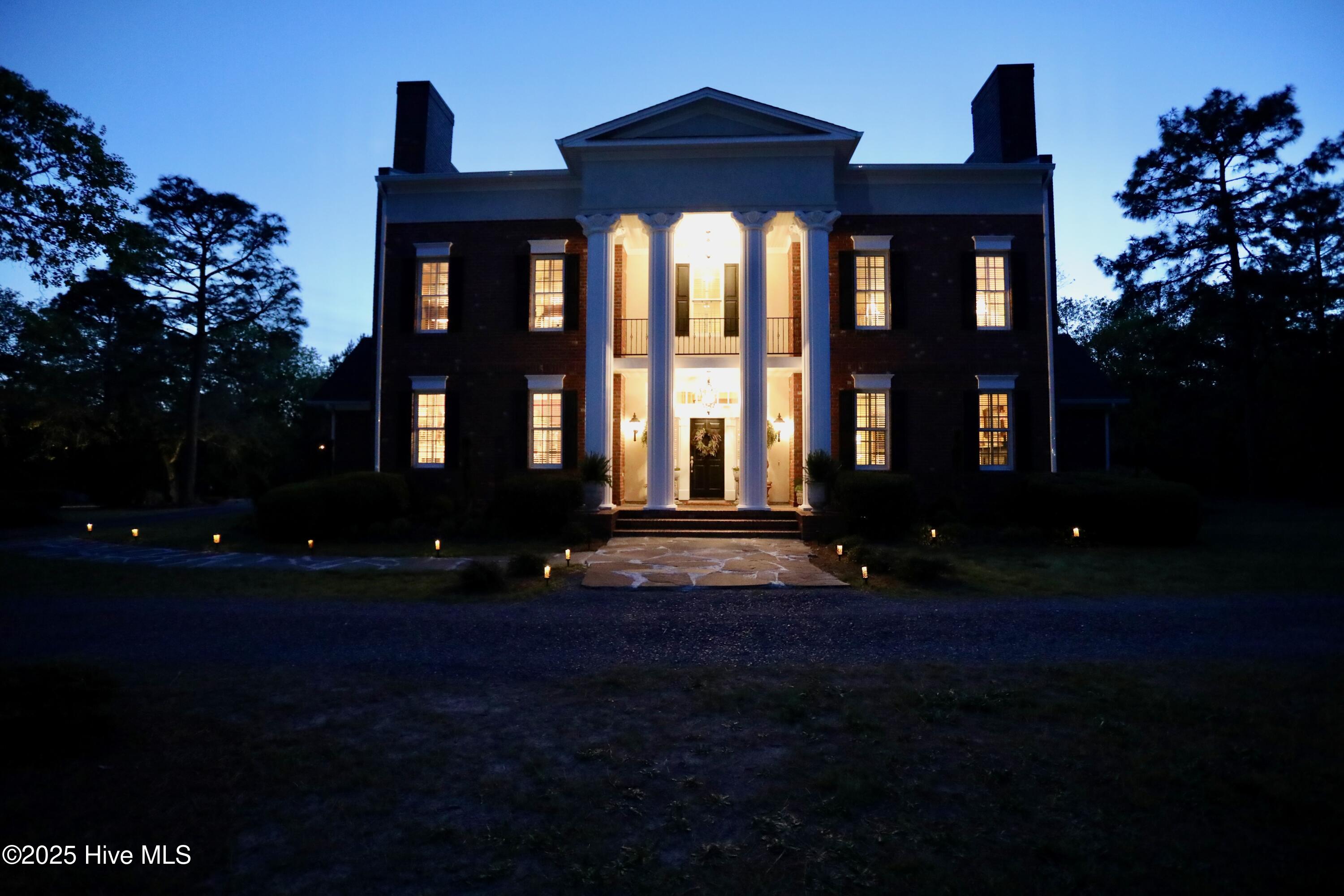 6680 Beulah Hill Church Road West End, NC 27376 - Photo 10 of 141 Evening Front Exterior View