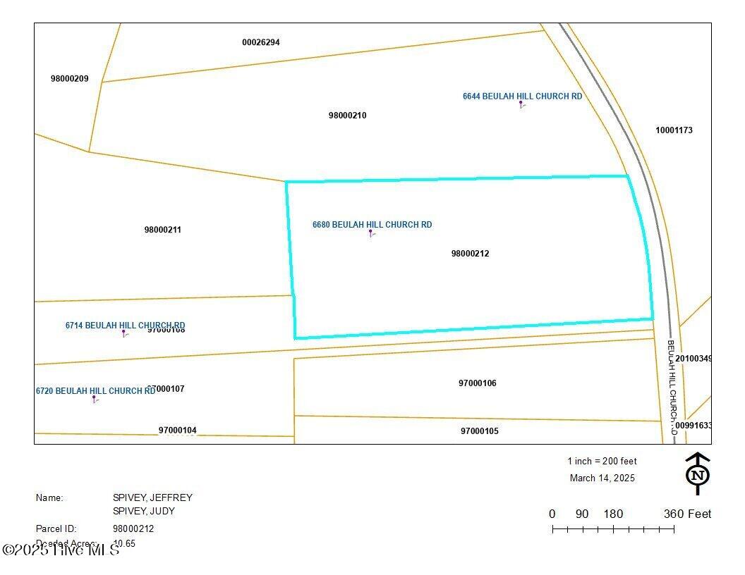 6680 Beulah Hill Church Road West End, NC 27376 - Photo 126 of 141 GIS MAP