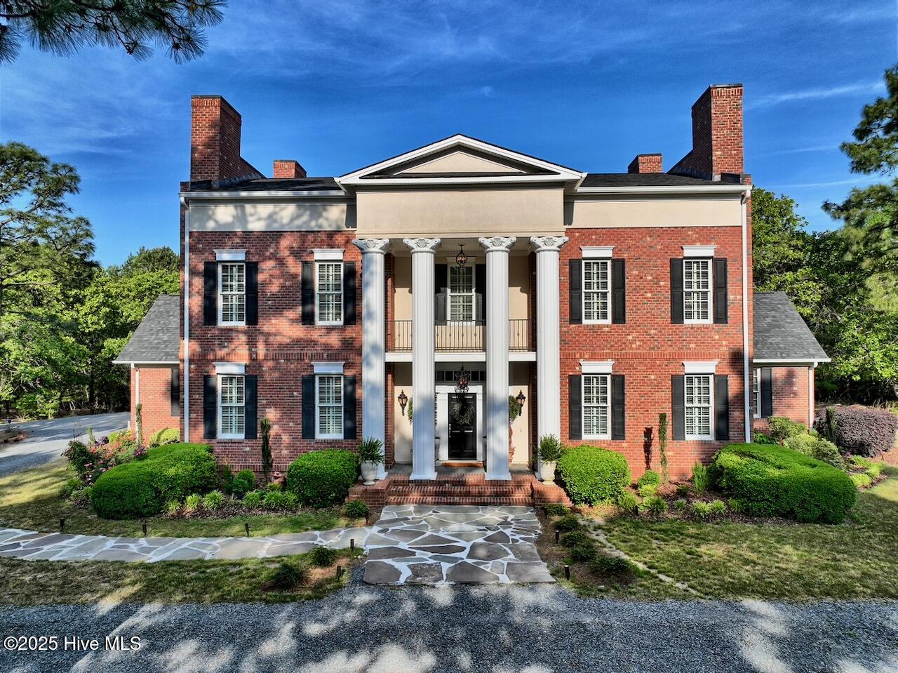 6680 Beulah Hill Church Road West End, NC 27376 - Photo 131 of 141 Front Exterior View Drone Pic