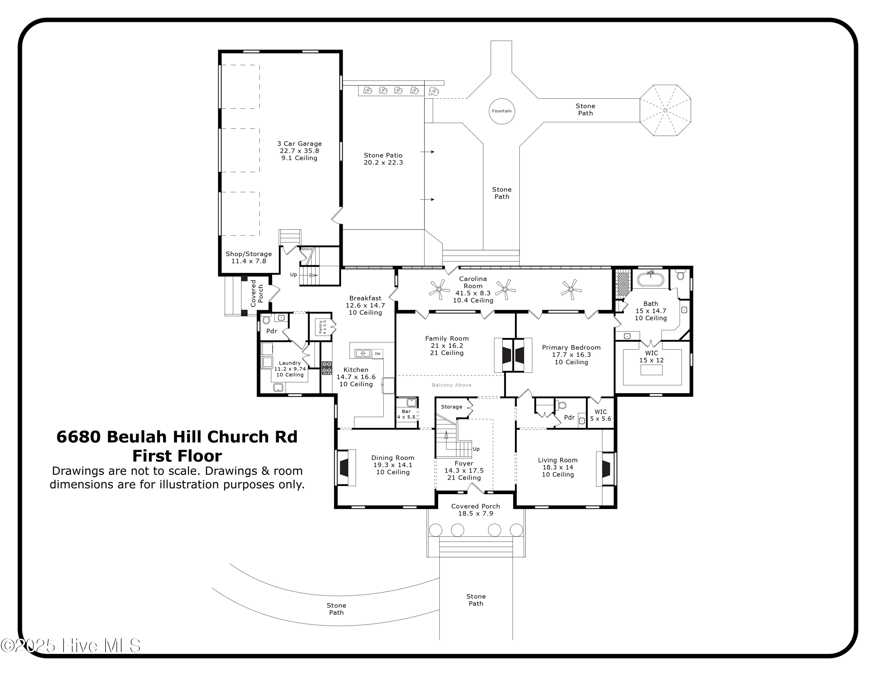 6680 Beulah Hill Church Road West End, NC 27376 - Photo 138 of 141 Main Level - Floor Plan