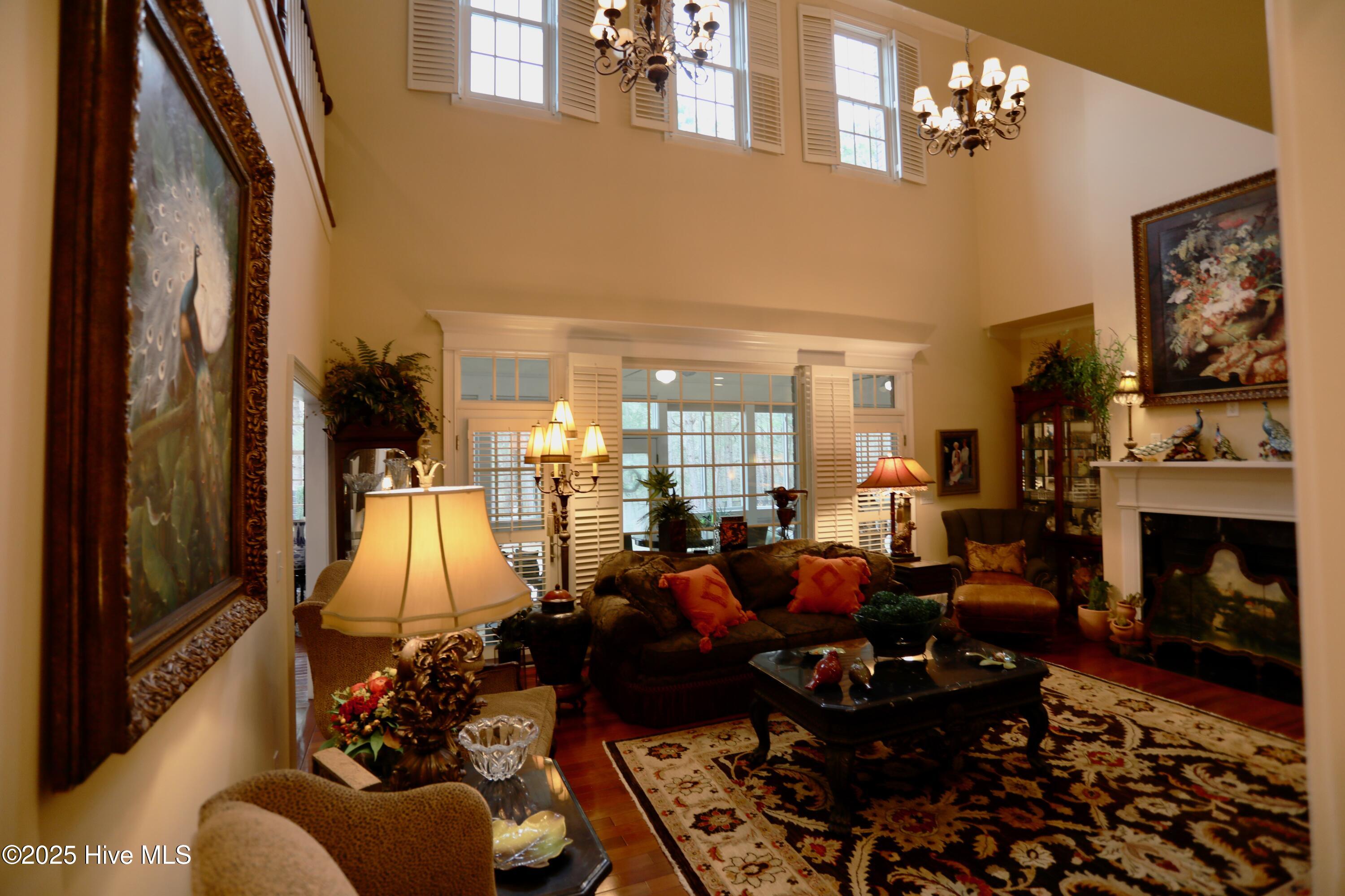 6680 Beulah Hill Church Road West End, NC 27376 - Photo 53 of 141 Cathedral Living Rm w Gas Fireplace