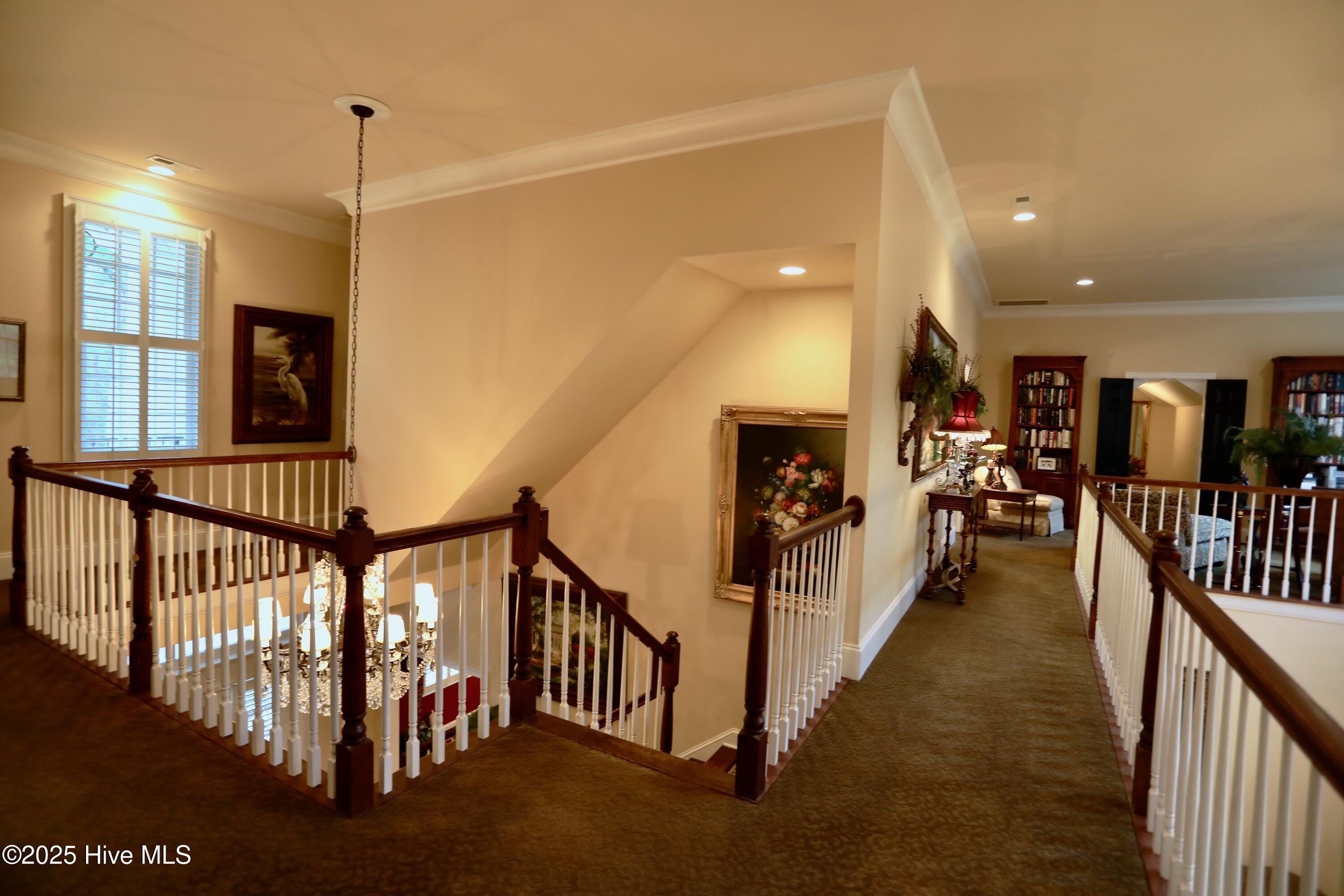 6680 Beulah Hill Church Road West End, NC 27376 - Photo 91 of 141 2nd Level Landing to Sitting Area
